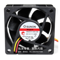 Kipas Penyejuk CPU Baru SUNON MB60251V1-000C-G99 12V 1.50W พัดลมทำความเย็น6025 6C