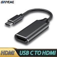 【The-Best】 The Power Hub USB 3.1ประเภท C ถึงสาย HDMI สำหรับ Galaxy หมายเหตุ9 8 S10 S9 S8 Plus สายเคเบิล USB C To HDMI HD HDTV HDMI Adapter Converter