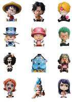 Pirate Q Version Sitting Posture Luffy Sauron Sanji Jinping Brooke Nami Robin 【AUG】