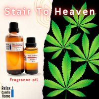 หัวน้ำหอมแท้ กลิ่นกัญชา Stair to heaven เกรดพรีเมียม Fragrance oil สำหรับเทียนเเละเครื่องสำอาง 30ml/100ml