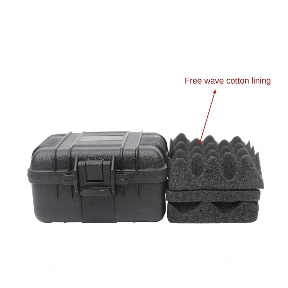 Small Plastic Tool Box Waterproof Equipment Shockproof Collectible
