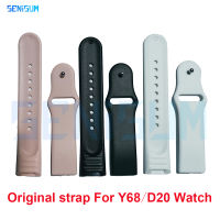 Original TPU Silicone Strap For Y68 D20 Smart Watch Replacement Belt Band Screen Protective Film Protector for Y68 Wristwatch