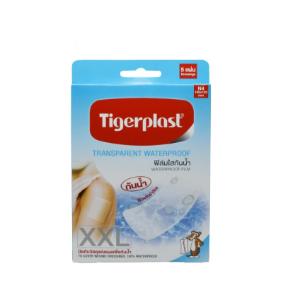 Tigerplast Film ฟิล์มใสกันน้ำ ขนาด 100x120mm N4