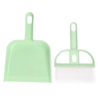 Keyboard Desktop Brush With Dust Collector Mini Broom Dustpan Set Household Cleaning Tools For Sofa Tabletop Brooms Dustpans