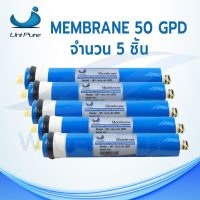 ไส้กรองน้ำ RO Membrane UNIPURE 50 ,75 , 100 ,150 GPD 5 ชิ้น