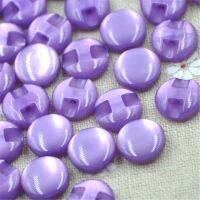 50 pcs 12 mm Purple Cats Eye button craft/sewing/baby lot mix PT82 Haberdashery