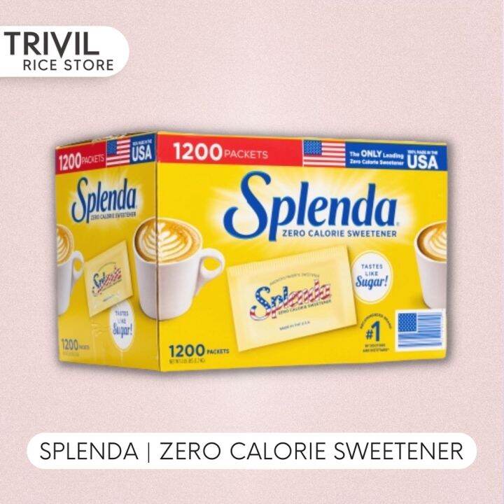 SPLENDA: zero calorie sweetener | Lazada PH