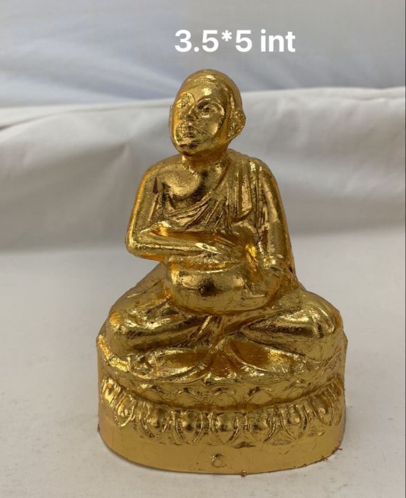 พระพุทธรูปพม่า-พระอุปคุต-ปางจกบาตร-เนื้อเรซินและทองเหลือง-myanmar-buddha-statue-270750-912121-270638