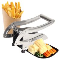 Stainless Steel Potato Slicer Potato Cutter French Fries Machine For Kitchen Manual Fruit Vegetable Food Chopper Masher Gadgets