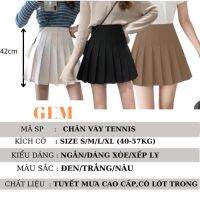 [Free Hair Tie] Office skirt pleated short tennis with inner panties