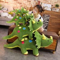 HOT!!!❏ pdh711 Triceratops Dinosaur Doll Creative Dinosaur Plush Toy Doll Childrens Birthday Gift Ragdoll