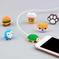 SME สายชาร์จ USB รูปสัตว์การ์ตูนน่ารักๆตัวจัดการที่ม้วนเก็บสายหูฟัง