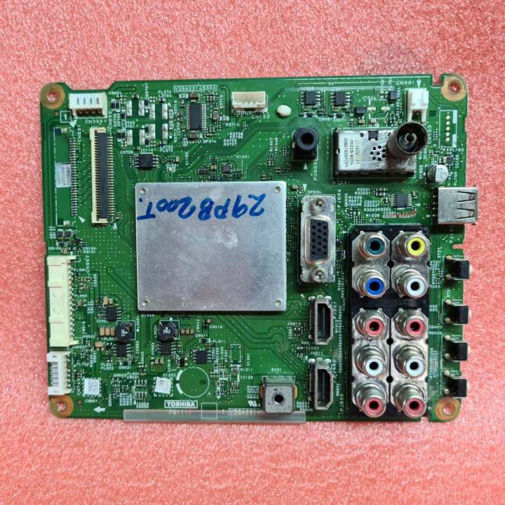 main-board-toshiba-เมนบอร์ด-โตซิบ้า-รุ่น-29pb200t-พาร์ท-v28a00145301-ซิ้งค์ขาว-อะไหล่แท้ของถอดมือสอง