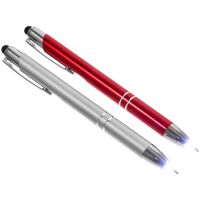 Pen Pens Ballpoint Light Led Lighted Writing Touchscreen Ink Tip Stylus Retractable Devices Tablet Nurses Dark Theglowing Pens