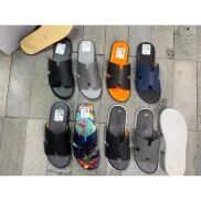 Dép Hermes - Dép HM da đế giả gỗ dành cho nam - Shop Monaco.online