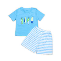 Baby Boy Clothes Casual Tracksuit Pure Cotton Clothing Summer Clothing For Babies T-shirts + Pants For Kids Sports Outfit