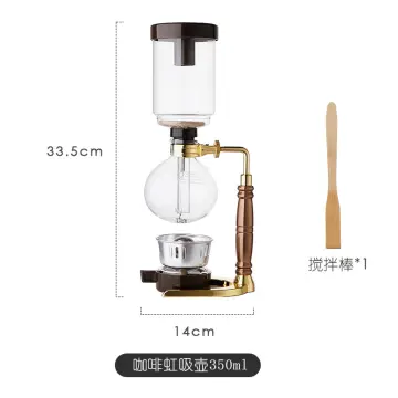 Japanese Style Siphon coffee maker Tea Siphon pot vacuum coffeemaker glass  type coffee machine filter kahve makinas 3cup