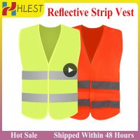 Highlight Reflective Strap Night Work Security Running Cycling Safety Reflective Vest High Visibility Reflective Fluorescen Suit