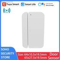 Tuya WiFi Window Door Sensor Detector Wireless Alexa Google Voice Command Check Open/Closed Status Smart Life APP Remote Control