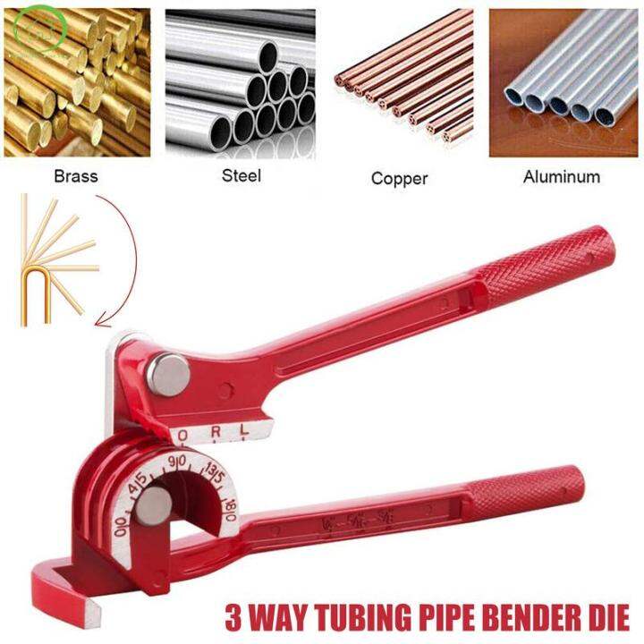 Tube Bender 0180 Degree 1/4" 5/16" 3/8" Pipe Bender Manual High