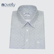 Áo sơ mi nam ngắn tay Novelty hoa văn Casual 220283N