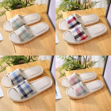 New Plush Indoor Home Warm EVA Cotton Slippers