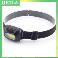 3-modes Mini COB LED Headlamp Head Light Lamp Torch Lantern 3xAAA Battery Headlight for Outdoor Camping Riding Fishing QB7LA