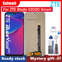 Salmatt หน้าจอต้นฉบับสำหรับ ZTE เบลด V2020หน้าจอ LCD อัจฉริยะหน้าจอสัมผัสแอลซีดีสำหรับจอสำรองอัจฉริยะ V2020 ZTE เบลด