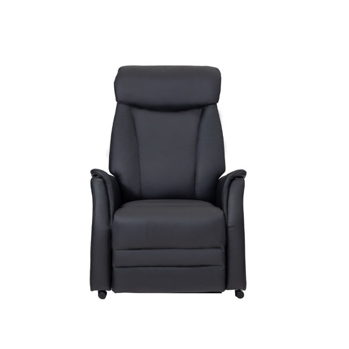 modernform-recliner-รุ่น-chilton-เก้าอี้ปรับนอน-หนังแท้-สีดำ
