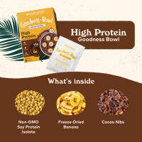 Amazin Graze Choco Banana Instant Oatmeal (vegan , high protein,Halal-Certified) 300g  (6 x 50g)