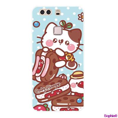 เคสน่ารักของ SOPH Chaoan เคสสำหรับหัวเหว่ย P9 Plus TMGJT เคส TPU ซิลิคอนนุ่มรูปแบบเคสโทรศัพท์