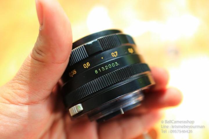 ขายเลนส์ละลายโบเก้หมุน-classic-helios-44m-serial-6132003-for-m42-slr