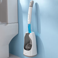 Silicone Toilet Brush No Dead Corners Household Wash Toilet Cleaning Soft Bristle Artifact Creative Bathroom Accessori