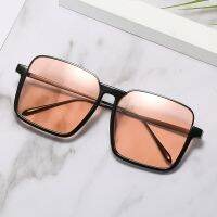 [COD] 2023 new retro big frame sunglasses female square candy ins street shooting personality plain