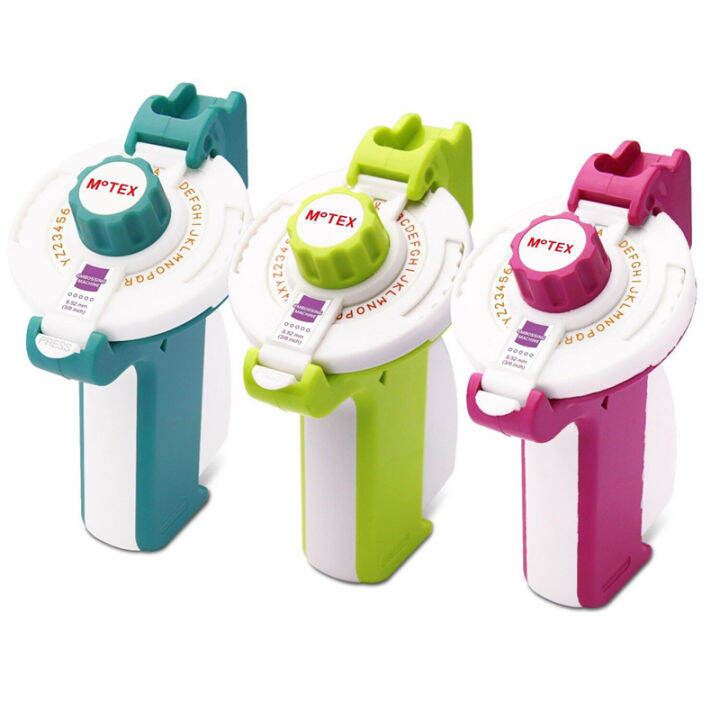 Motex E202 Manual Label Maker Hand Decorative Tape Manual E202