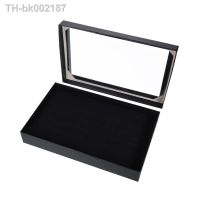 ✷✌ Portable Fashion Transparent 36 Slot Rings Display Stand Metal Earrings Bijoux Storage Box Storage Box Jewelry Display Cabinet