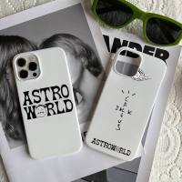 [Hot K] สีลูกอมเคสโทรศัพท์ทัวร์ทราวิสสก็อตต์ Huncho Jack ASTROWORLD สำหรับ iPhone 11 12 13 7 8 Mini Pro X XS XR MAX Plus