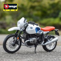 ยานพาหนะสะสมแบบหล่อเย็นแบบคงที่ Urago 1:18 BMW R Ninet Urban ของเล่นแบบจำลองรถมอเตอร์ไซค์