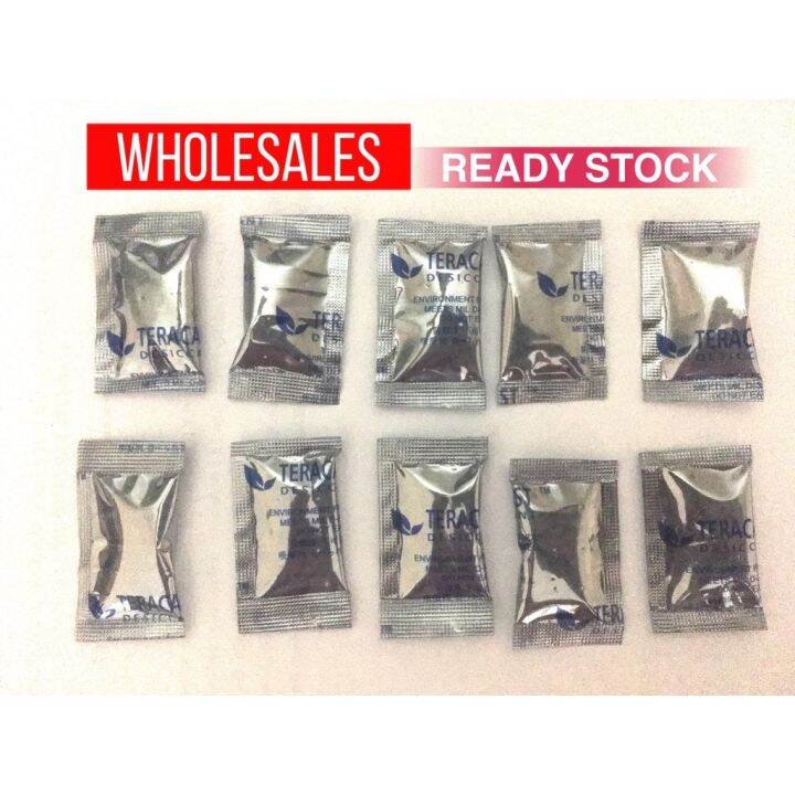 1000 pack x 1 gram Silica Gel Packets Moistureproof Absorb Moisture