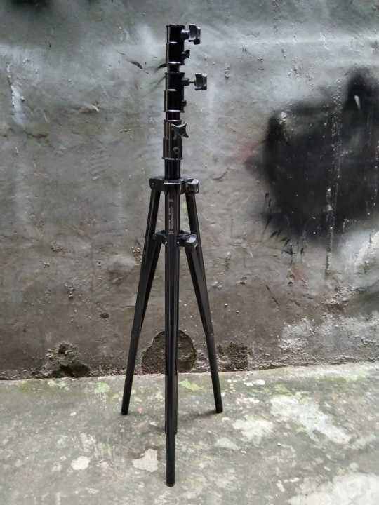 Tripod / Standing Lighting Manfrototo Tinggi Maksimal 2.6m Stainless Kuno Jadul Antik Lazada