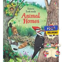 YES ! หนังสือความรู้ทั่วไปภาษาอังกฤษ Look inside Animal Homes (Board book)