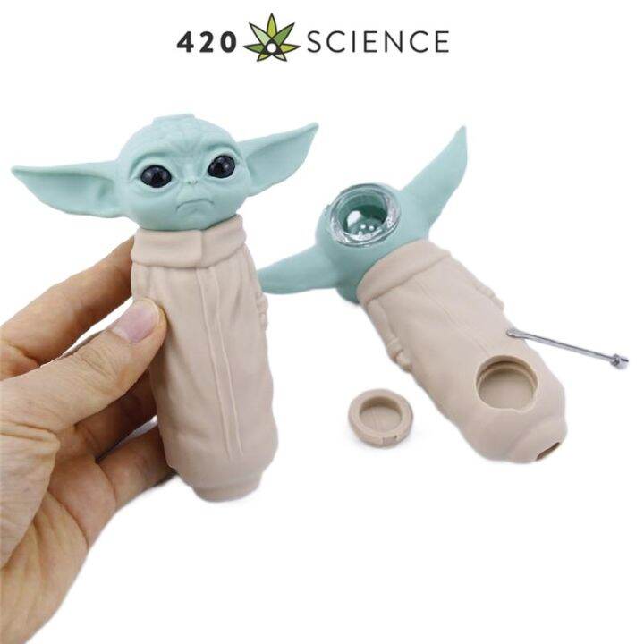 420 Science New Baby Yoda Heat Resistant Baby Yoda Figure Model with ...