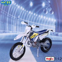 Maisto 1:12 Husqvarna FE 501รถจักรยานยนต์ข้ามประเทศจำลองโลหะผสมของเล่นรถจักรยานยนต์ของเล่นเด็กของขวัญคอลเลกชัน B607