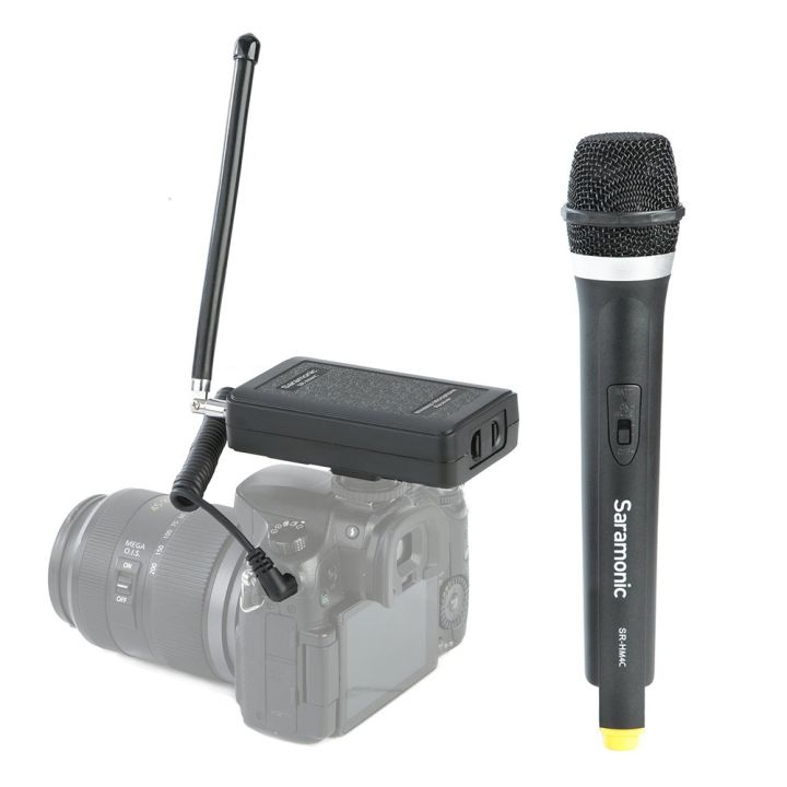 best-seller-saramonic-sr-hm4c-4-channel-vhf-wireless-handheld-microphone-with-integrated-transmitter-for-the-sr-wm4c-กล้องถ่ายรูป-ถ่ายภาพ-ฟิล์ม-อุปกรณ์กล้อง-สายชาร์จ-แท่นชาร์จ-camera-adapter-battery-อ