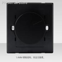 Dimmer Switch Dimming Panel BE Black One-Position Knob Type 86 Light 500W 1000W 2000W Regulator