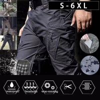 Tactical Cargo Pants Men Combat Trousers Army Military Pants Multiple Pockets Working Hiking Casual Mens Trousers Plus Size 6XL