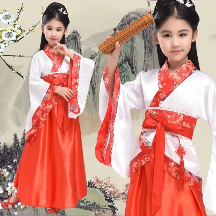 Baju Tradisional Cina Budak Kids Traditional Hanfu Chinese Traditional