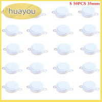 Huayou ฝาครอบเหล็กฝาปิดถังน้ำมัน50ชิ้นที่ผนึกกันน้ำฝาปิดสีขาว (S/L)