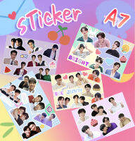 Sticker ซีรี่ย์วาย ไดคัท กันน้ำ ขนาด A7