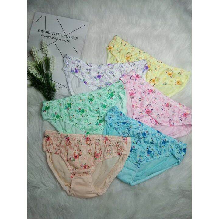 Cod☑️12pieces Soen Floral Womens Panty Underwear S M L Xl Lazada Ph 3810